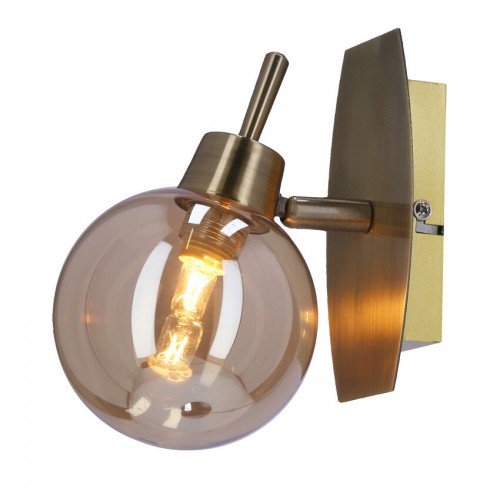 Бра Candellux Lentini 16x15 см Латунь (21-16324) Бра Candellux Lentini 16x15 см Латунь (21-16324)