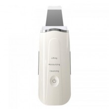 Ультразвуковий скрабер для очищення обличчя Skin Tech Scrubber 3305 Білий (3305O)