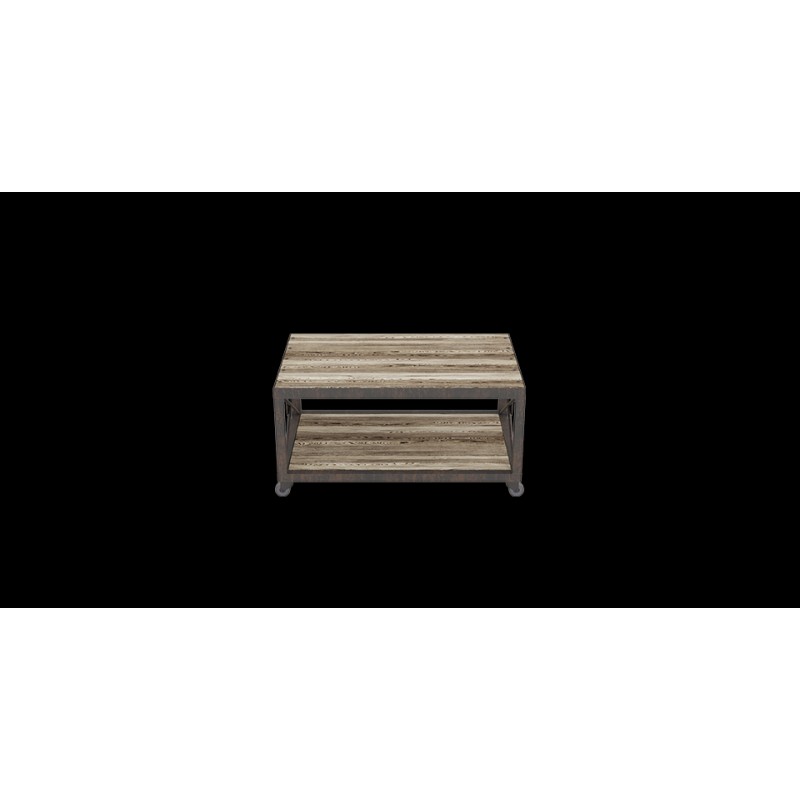 Кавовий журнальний столик у стилі Loft NS-471 480x800x450 мм Черный