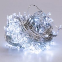 Гірлянда Lugi Нитка 300 LED довжина 16м прозора білий (W300LEDW)