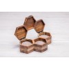 Дерев'яний органайзер для наручних годинників ecoWalnut 7.3х27.1х14.1 см