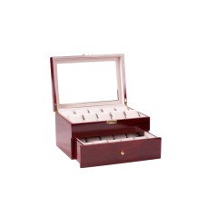 Шкатулка для зберігання годинників Craft 20WB.RED Бордовий