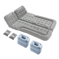 Надувний матрац No Brand Lesko BP-001 180x135 см Gray (7664-35464)