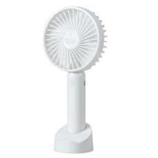 Вентилятор портативний No Brand 3 швидкості Білий (VENMIN-WHT-0865)