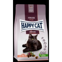 Корм для стерилізованих котів та кастрованих котів Happy Cat Sterilised Atlantik Lachs 4 кг Корм для стерилізованих котів та кастрованих котів Happy Cat Sterilised Atlantik Lachs 4 кг