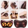 Масажна подушка в автомобіль MASSAGE pillow для спини та шиї з інфрачервоним підігрівом MS (1756374572)