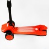 Самокат триколісний складане кермо світло звук дим Best Scooter MAXI 60 кг Orange (111439)