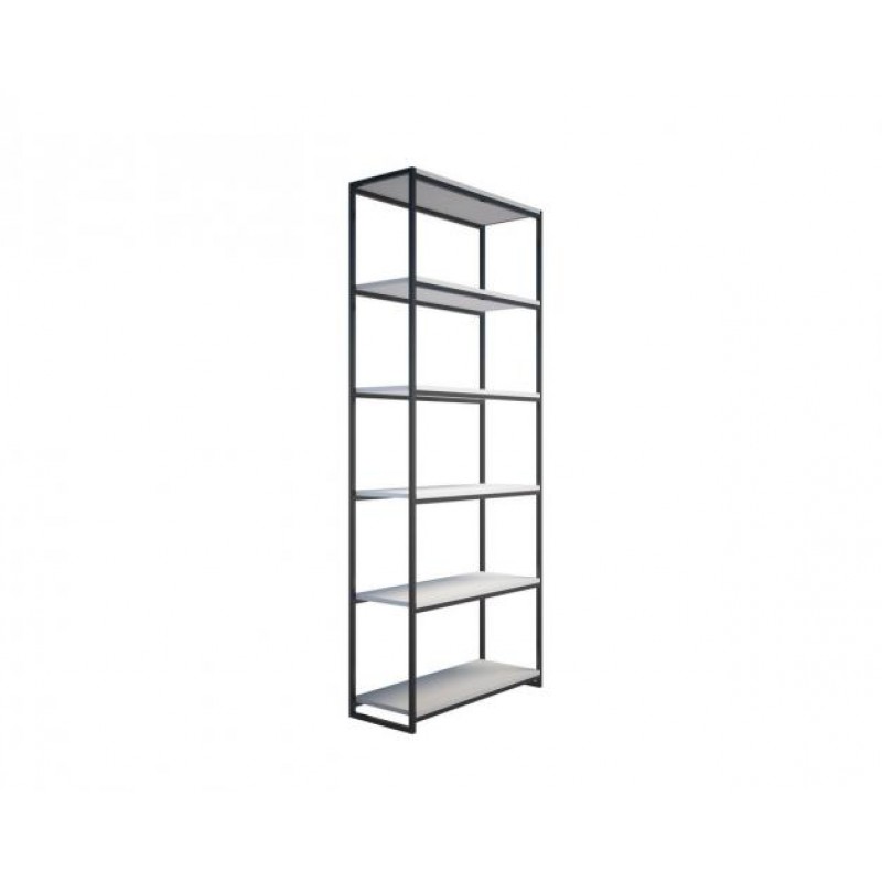 Стелаж для зберігання в стилі Loft NS-1662 1830x600x300 мм Черный