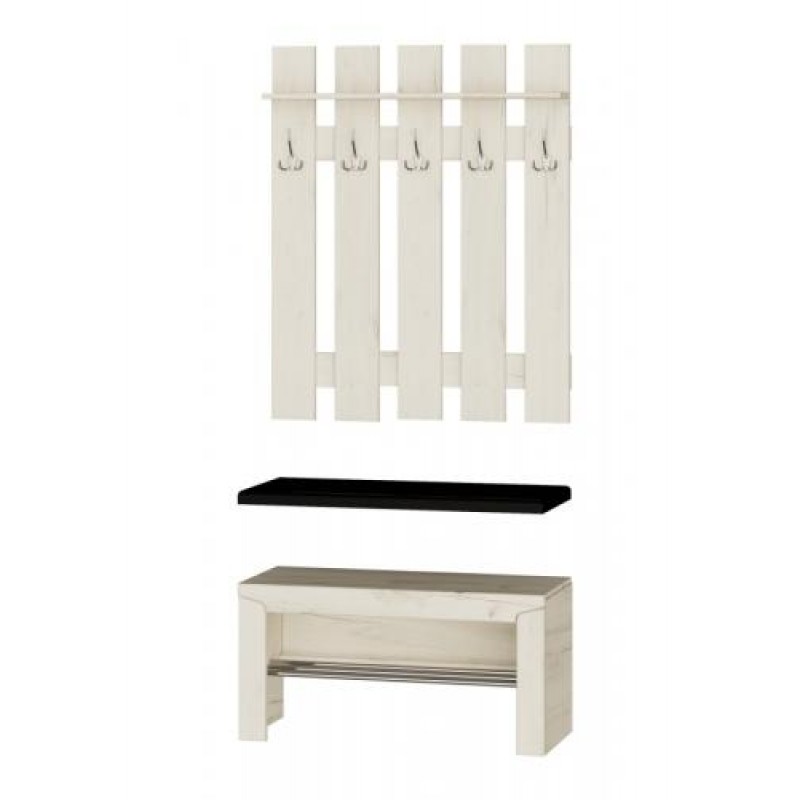 Передпокій Еверест Ліберті-1 Крафт Білий