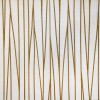 Самоклеюча 3D панель Sticker Wall SW-00001184 Золоті стрічки 700х700х5мм