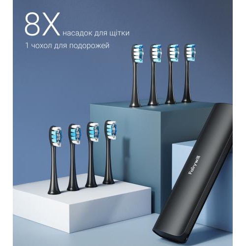 Електрична зубна щітка Fairywill P80 Black Електрична зубна щітка Fairywill P80 Black