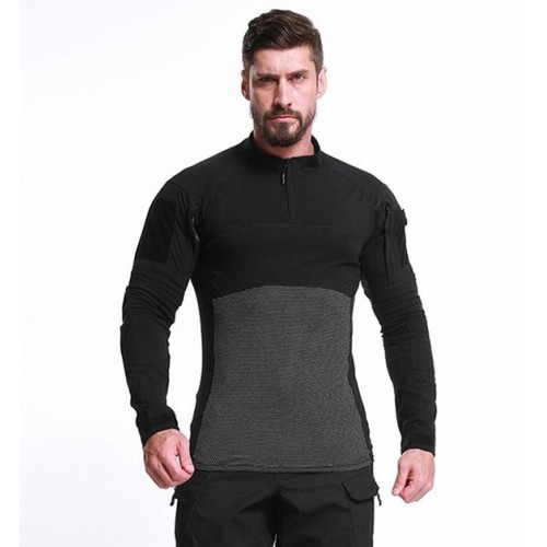 Тактична сорочка Solve Убакс Tactical Combat Shirt XL Black-Grey