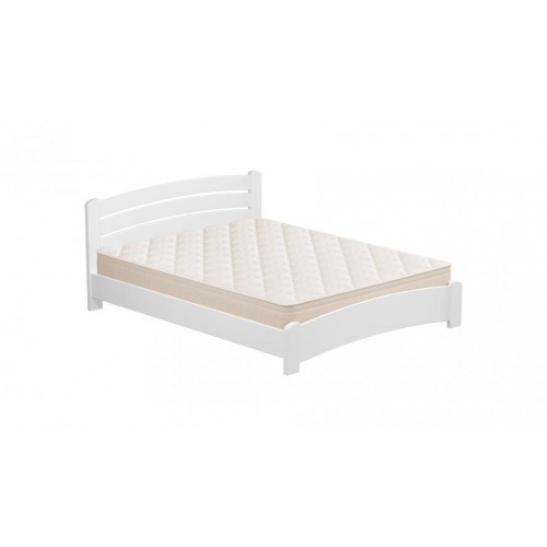 Ліжко дерев'яне Estella Венеція Люкс 120х190 см Білий Щит 2Л2.5 (3000229029) Ліжко дерев'яне Estella Венеція Люкс 120х190 см Білий Щит 2Л2.5 (3000229029)