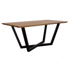 Обідній стіл у стилі Loft NS-1109 780x1800x700 мм Черный