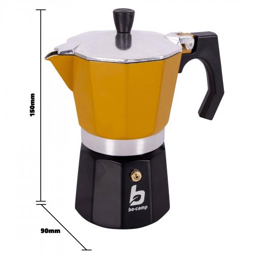 Кавоварка Bo-Camp Hudson 3-cups Yellow/Black (2200518) в інтернет супермаркеті PbayMarket!