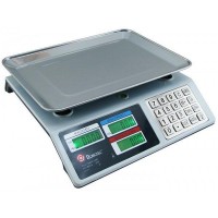 Ваги торгові DOMOTEC c металевою кнопкою MS-982S/4V/50KG//5G