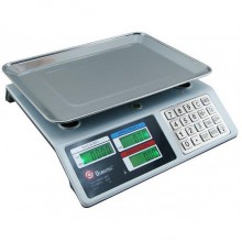 Ваги торгові DOMOTEC c металевою кнопкою MS-982S/4V/50KG//5G