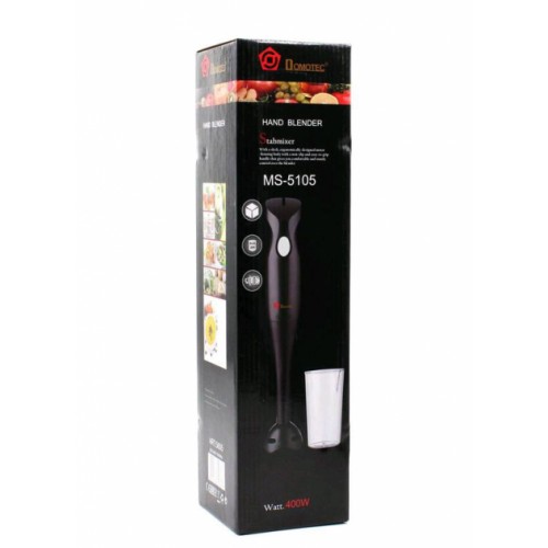 Ручний занурювальний блендер Domotec MS-5105 з мірною склянкою 400W (1756375627) Ручний занурювальний блендер Domotec MS-5105 з мірною склянкою 400W (1756375627)