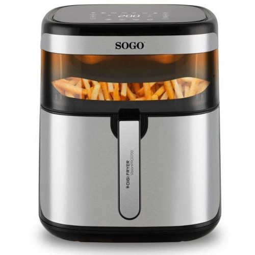 Мультипіч Sogo 10 л Сріблясто-чорний SS-10905 Мультипіч Sogo 10 л Сріблясто-чорний SS-10905