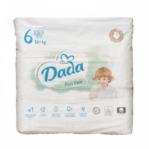 Підгузники Dada Pure Care 6 (16+ кг) 26 шт в інтернет супермаркеті PbayMarket!