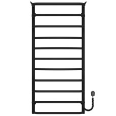 Рушникосушарка електрична Юність П11 500х1100 Deffi Чорний EF16 (C.YU.110.50.11.E.B.R.5)