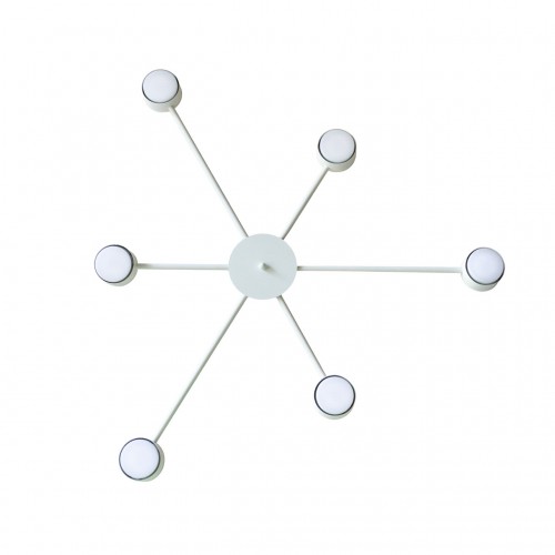 Люстра стельова MSK Electric Space на 6 плафонів GX53 Білий NL 8040-6 WH 618665