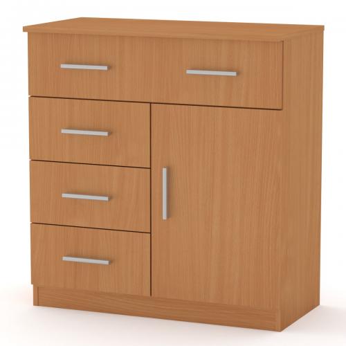 Комод Компаніт 1-3-1 Бук (80х39х85 см) Комод Компаніт 1-3-1 Бук (80х39х85 см)