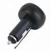 Автомобільний годинник з термометром і вольтметром VST-706-5 в прикурювач USB Black (3_00471)