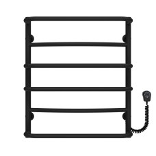 Рушникосушарка електрична Аквамікс П6 500х600 Deffi Чорний EF16 (D.AM.60.50.6.E.B.R.5)