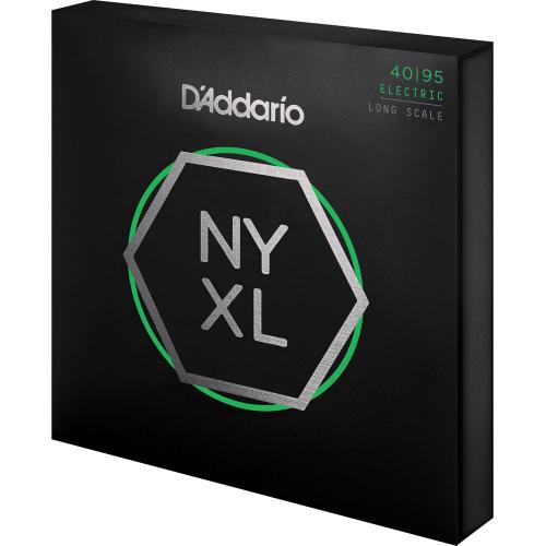Струни для бас-гітари D'Addario NYXL4095 Long Scale Super Light Electric Bass 4 Strings 40/95 Струни для бас-гітари D'Addario NYXL4095 Long Scale Super Light Electric Bass 4 Strings 40/95