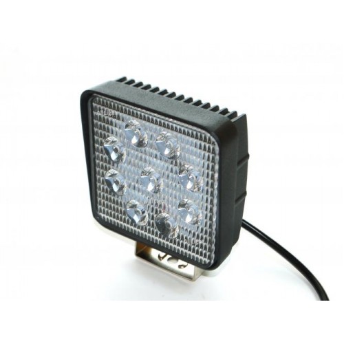 Світлодіодна фара AllLight 06type 27W 9chip EPISTAR spot 9-30V (тонкий радіатор) в інтернет супермаркеті PbayMarket!