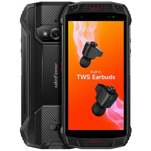 Захищений смартфон Ulefone Armor 15 6/128GB 6 600мАч Black