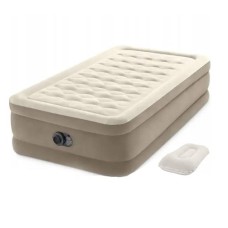 Надувне ліжко Intex 64426-2, 99 х 191 х 46 см, вбудований електронасос, подушка. Односпальне