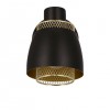 Бра Candellux Aleksandria 16.5x12 см Чорний (91-13750)