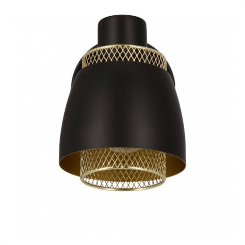 Бра Candellux Aleksandria 16.5x12 см Чорний (91-13750)
