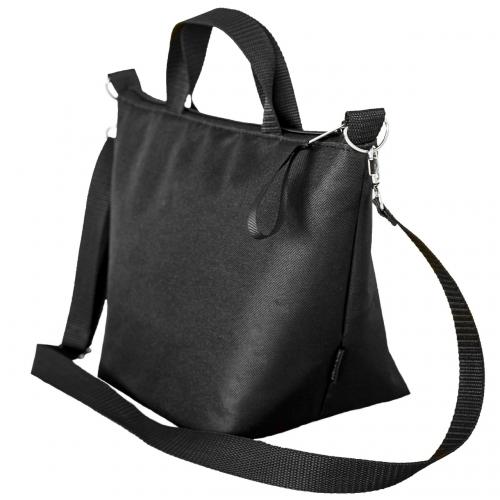 Термосумка lunch bag Зіпер чорна VS Thermal Eco Bag Термосумка lunch bag Зіпер чорна VS Thermal Eco Bag
