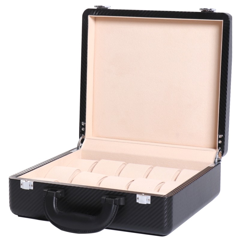 Шкатулка-кейс для зберігання годинників Salvadore 915CC-L Чорний