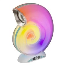 Настільна лампа RIAS L-39 mini RGB з Bluetooth колонкою та годинником White