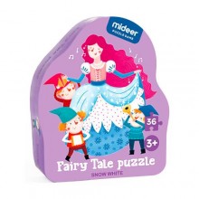 Пазл Mideer Казкова головоломка-Білосніжка 50 ел MD3059