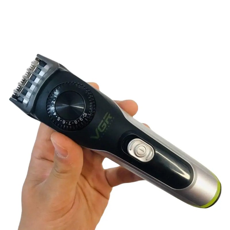 Машинка для стрижки волосся бездротова акумуляторна VGR V-028