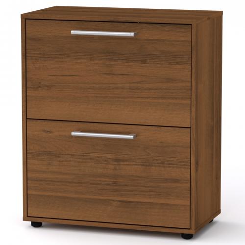 Тумба для взуття Компанит ТО 19 70х38х84,2 см горіх Тумба для взуття Компанит ТО 19 70х38х84,2 см горіх