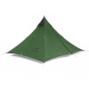 Намет одномісний з гострою верхівкою Naturehike NH17T030-L 210x210x135 см Темно-зелений (2328781338)