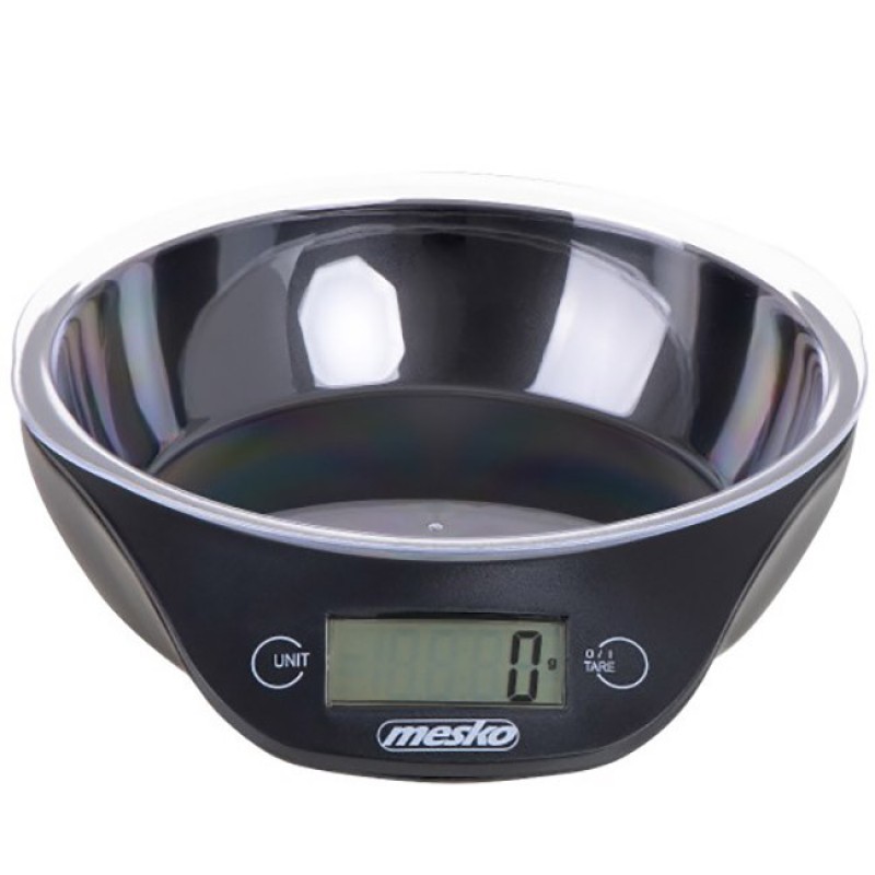 Кухонні ваги з чашею Mesko MS 3164 Чорні 700 мл