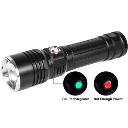 Ліхтар Quantum ручний Solid-M 10W LED з USB + Li-ion18650/1500mAh, blister Ліхтар Quantum ручний Solid-M 10W LED з USB + Li-ion18650/1500mAh, blister
