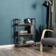 Стелаж для зберігання в стилі Loft NS-1611 1130x600x250 мм Черный