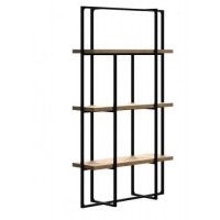 Стелаж для зберігання в стилі Loft NS-1712 2130x1200x400 мм Черный Стелаж для зберігання в стилі Loft NS-1712 2130x1200x400 мм Черный