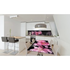 Наклейка вінілова на стіл Zatarga «Китайська Троянда» 600х1200 мм Z180623st