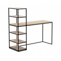 Офісний стіл в стилі Loft NS-1405 1210x1250x500 мм Черный Офісний стіл в стилі Loft NS-1405 1210x1250x500 мм Черный