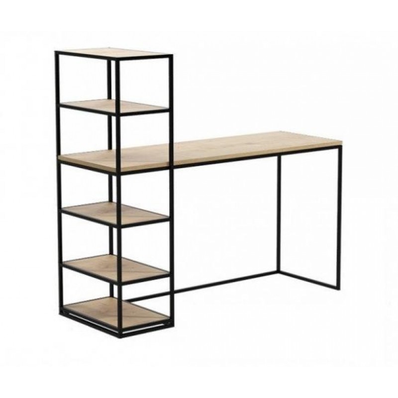 Офісний стіл в стилі Loft NS-1405 1210x1250x500 мм Черный