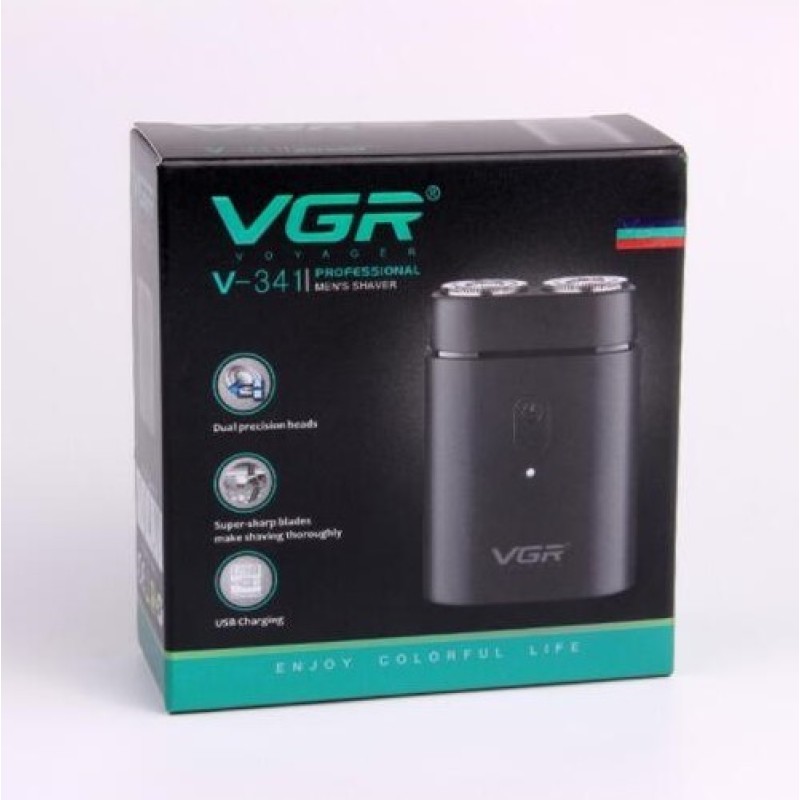 Бритва акумуляторна роторна портативна VGR V-341